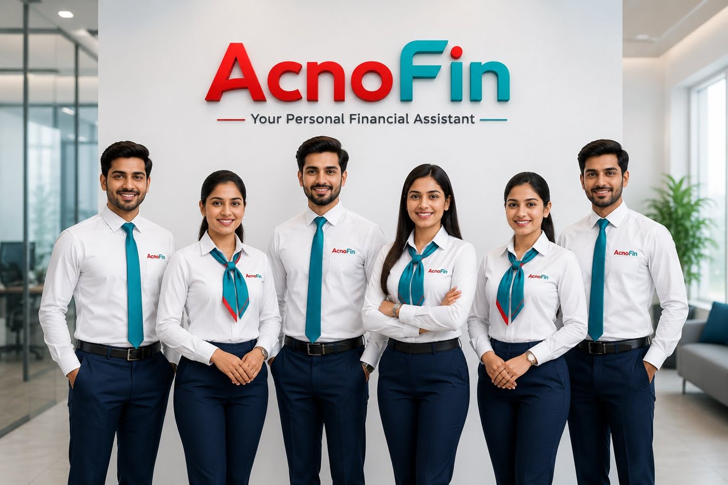 AcnoFin uniformed team reference photo